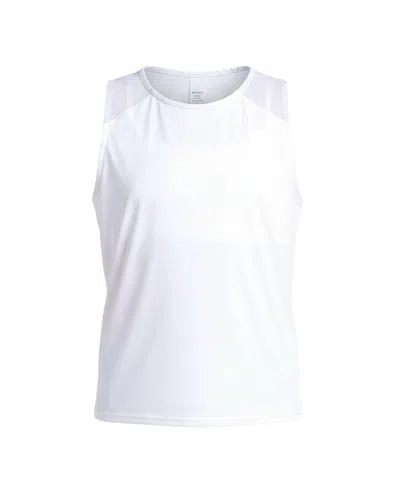 Lucky In Love Girls' Tie Break Tank Top - Little Kid, Big Kid In White