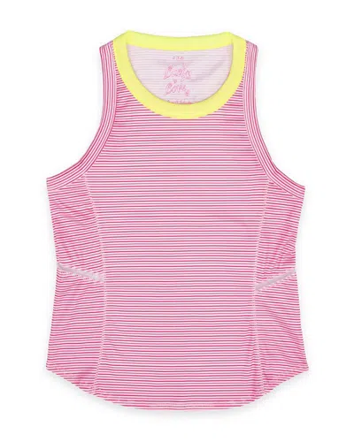 Lucky In Love Girls' Victory Streak Tank - Little Kid, Big Kid In Pink
