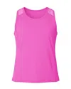 Lucky In Love Girls Volley Tank - Little Kid, Big Kid In Purple