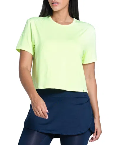 Lucky In Love Power Box Tee In Green