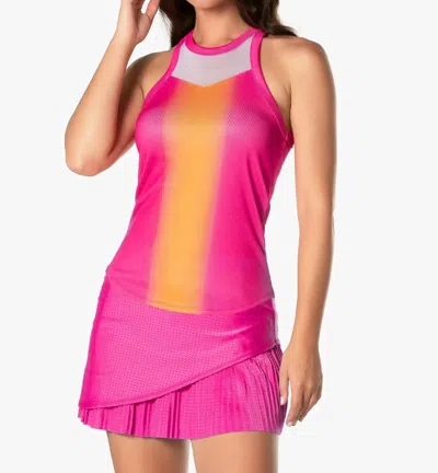Lucky In Love Shockin Radiance Tank Top In Pink