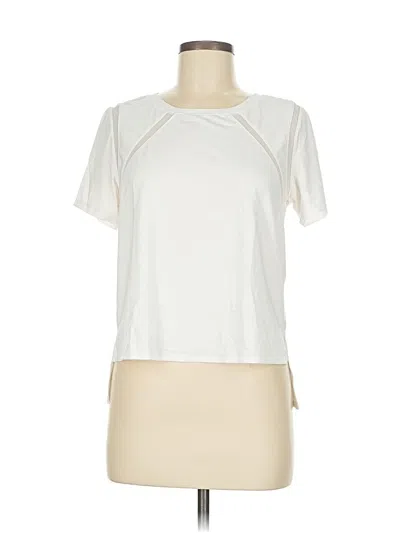 Pre-owned Lucky In Love Short Sleeve T-shirt In White