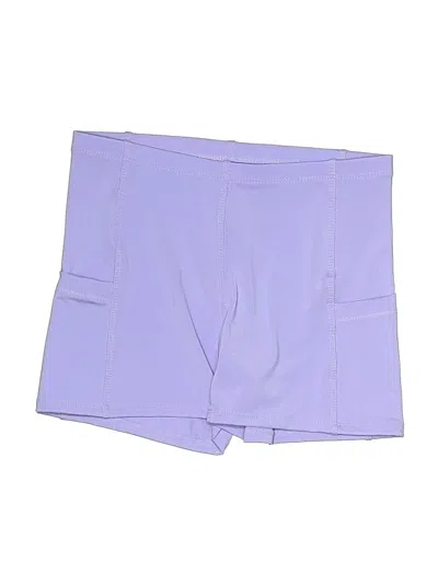 Pre-owned Lucky In Love Shorts In Purple
