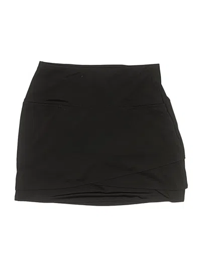 Pre-owned Lucky In Love Skort In Black