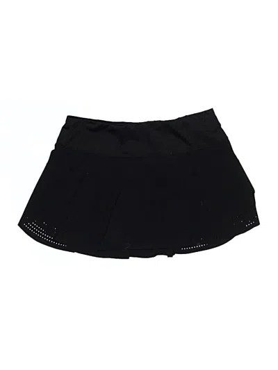 Pre-owned Lucky In Love Skort In Black