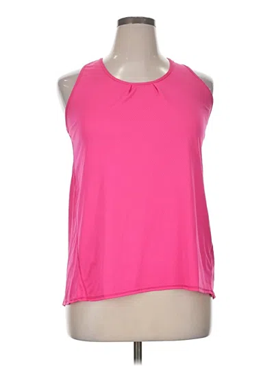 Pre-owned Lucky In Love Sleeveless T-shirt In Pink