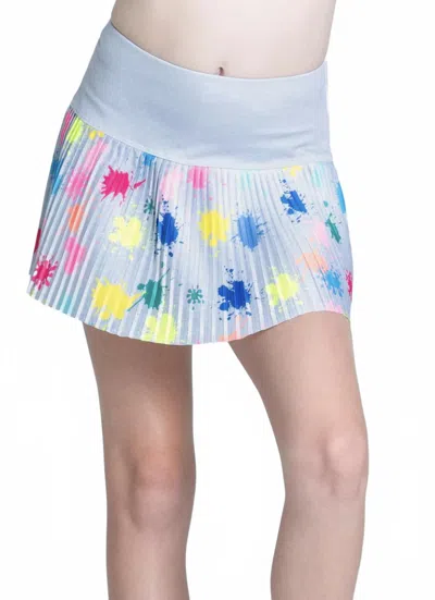 Lucky In Love Kids' Smash That Skirt In Grey In White
