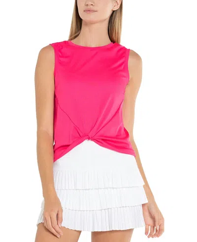 Lucky In Love Twist Front Tank