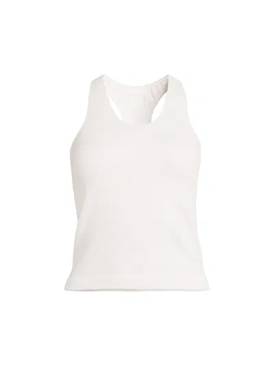 Lucky In Love Women's Active Core Seamless Tank In White