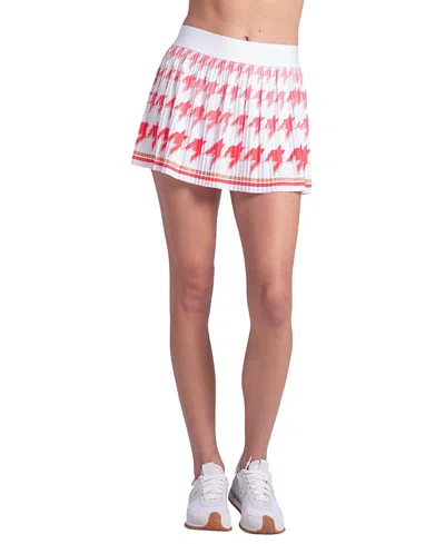 Lucky In Love Women's Legacy Ombre Pleated Skirt In Pink
