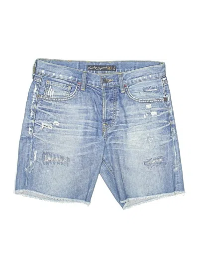 Pre-owned Lucky Legend Denim Shorts In Blue