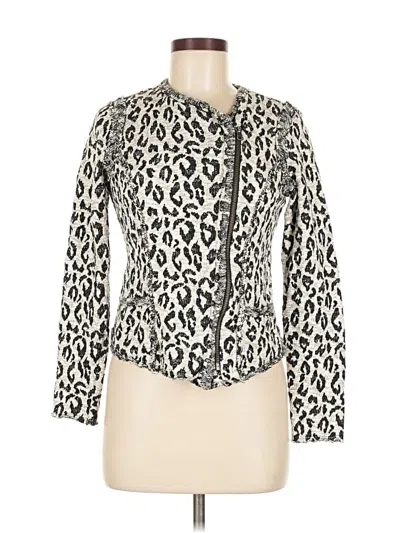 Pre-owned Lucky Lotus Cardigan Sweater In White