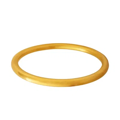 Lucky O’s Women's Matte Gold Bracelet