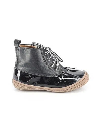 Pre-owned Lucky Top Kids' Boots Black Shoes