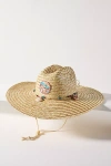 Lucky Zone Straw Rancher Hat In Red