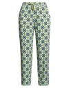 Luckylu  Milano Luckylu Milano Woman Pants Lime Green Size 6 Viscose In Multi