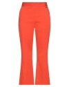 Luckylu  Milano Luckylu Milano Woman Pants Orange Size 10 Cotton, Elastane In Orange