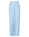 Luckylu  Milano Luckylu Milano Woman Pants Sky Blue Size 8 Viscose, Polyester