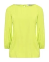 Luckylu  Milano Luckylu Milano Woman Top Light Green Size 10 Viscose, Polyester In Green