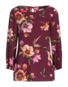 Luckylu  Milano Luckylu Milano Woman Top Mauve Size 10 Viscose In Purple