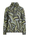 Luckylu  Milano Luckylu Milano Woman Turtleneck Military Green Size M Acrylic, Wool, Viscose, Metallic Polyester, Po