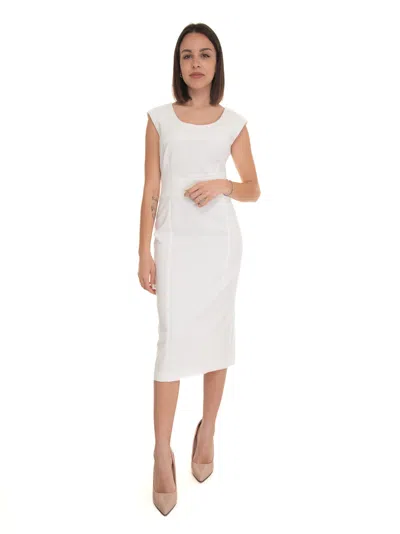 Luckylù Sheath Dress Model In White