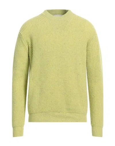 Lucques Man Sweater Acid Green Size 42 Wool, Polyamide