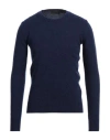 Lucques Man Sweater Blue Size 36 Wool, Polyamide
