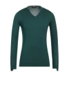 Lucques Man Sweater Deep Jade Size 38 Wool In Green