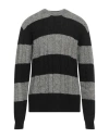 Lucques Man Sweater Grey Size 40 Baby Alpaca Wool, Polyamide, Merino Wool In Grey