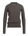 Lucques Man Sweater Military Green Size 38 Wool, Polyamide