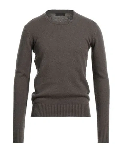 Lucques Man Sweater Military Green Size 38 Wool, Polyamide