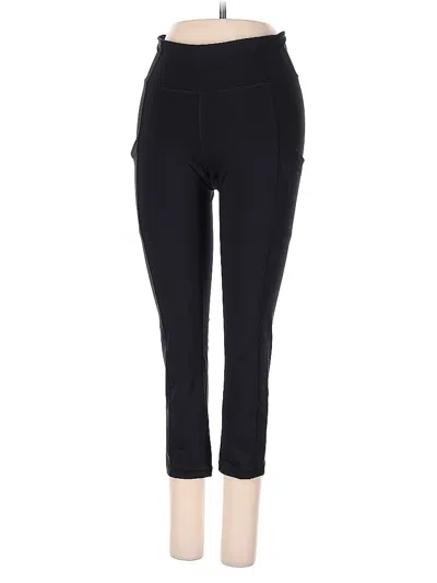 Pre-owned Lucy Active Pants In Black