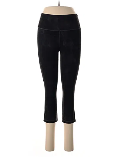Pre-owned Lucy Active Pants In Black