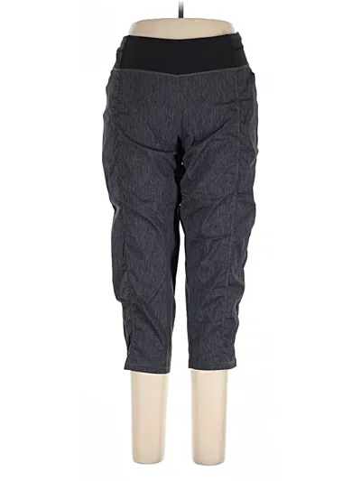 Pre-owned Lucy Active Pants In Gray