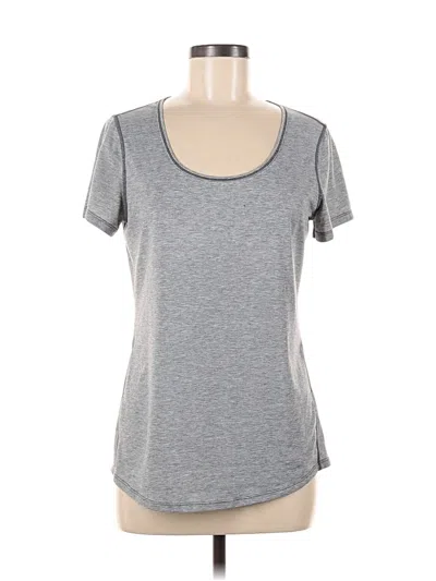 Pre-owned Lucy Active T-shirt In Gray