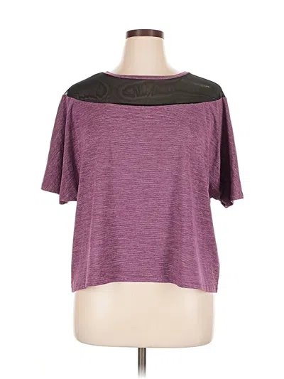 Pre-owned Lucy Active T-shirt In Purple