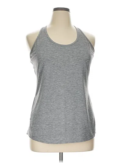 Pre-owned Lucy Active Tank Top In Gray