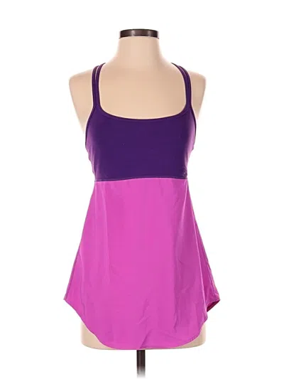 Pre-owned Lucy Active Tank Top In Purple