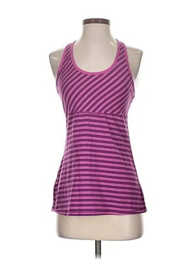 Pre-owned Lucy Active Tank Top In Purple