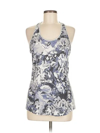 Pre-owned Lucy Active Tank Top In Silver