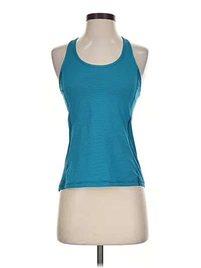 Pre-owned Lucy Active Tank Top In Teal
