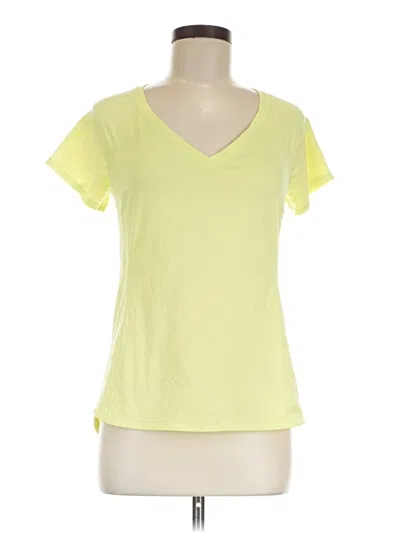 Pre-owned Lucy Active T-shirt In Yellow