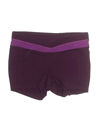 Pre-owned Lucy Athletic Shorts In Purple