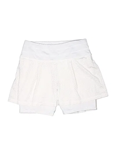 Pre-owned Lucy Athletic Shorts In White