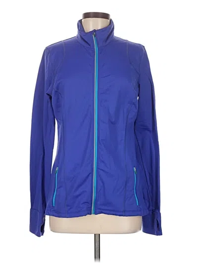 Pre-owned Lucy Cardigan Sweater In Blue