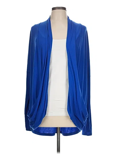 Pre-owned Lucy Cardigan Sweater In Blue