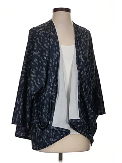 Pre-owned Lucy Cardigan Sweater In Blue