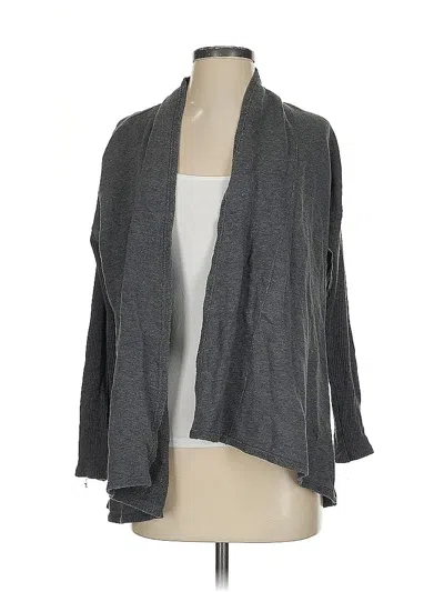 Pre-owned Lucy Cardigan Sweater In Gray