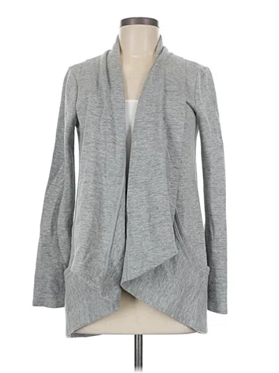 Pre-owned Lucy Cardigan Sweater In Gray